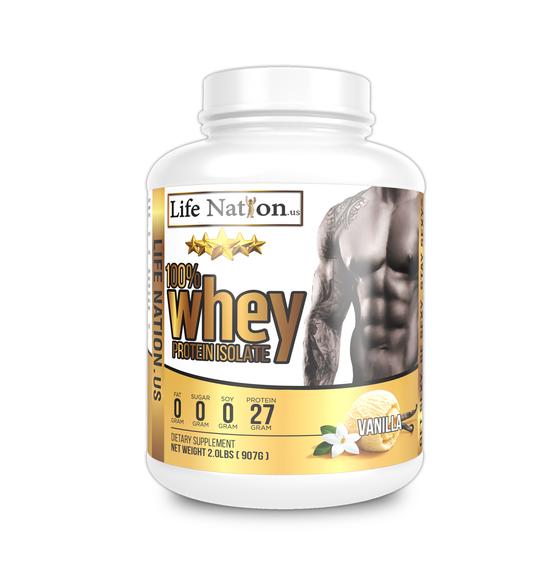 LifeNation.us Gold Whey Protein Isolate - Chocolate Peanut Butter 2lb